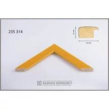 Fa képkeret 20 x 30 cm (TÖBB MÉRETBEN) - Sárga