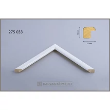 Fa képkeret 10 x 15 cm (TÖBB MÉRETBEN) -  Fehér (lakkozott)