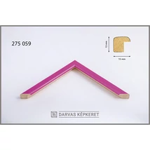 Fa képkeret 10 x 15 cm (TÖBB MÉRETBEN) -  Magenta (lakkozott)