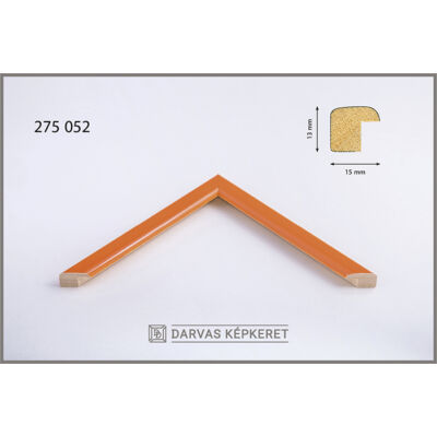 Fa képkeret 10 x 15 cm (TÖBB MÉRETBEN) -  Narancs